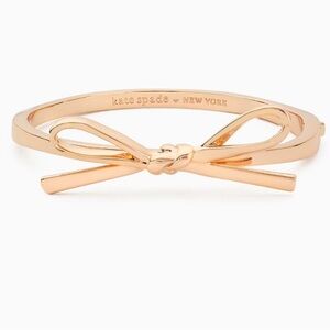 Kate Spade Rose Gold Bow Bangle